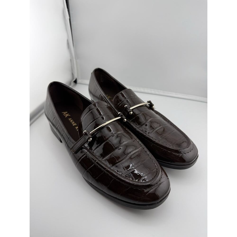 NWOB $89 AK Anne Klein Holden bit loafers Size 8M